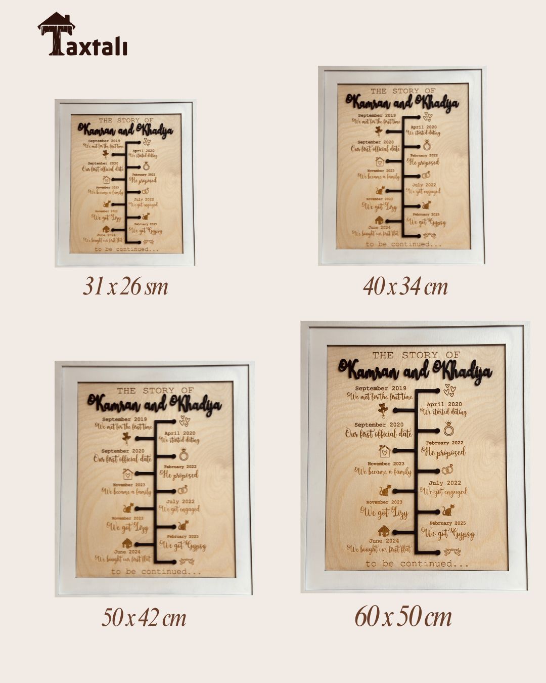 Kişiselleştirilmiş Çift Hikayeniz