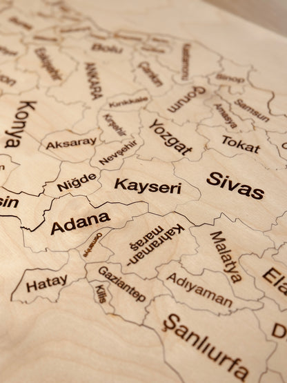 Türkiye Haritası Puzzle