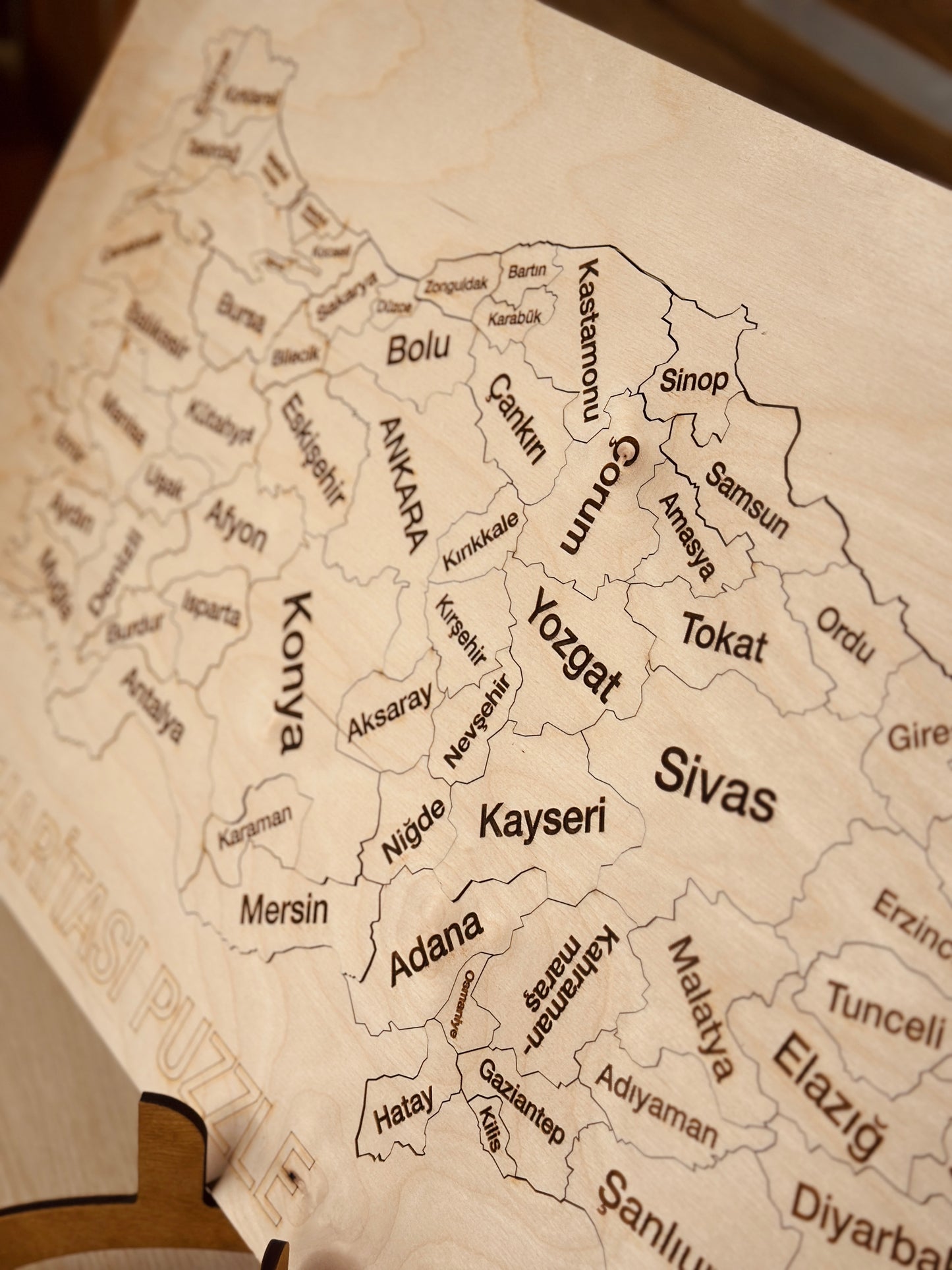 Türkiye Haritası Puzzle