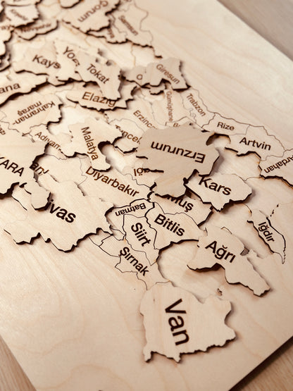 Türkiye Haritası Puzzle