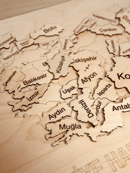 Türkiye Haritası Puzzle