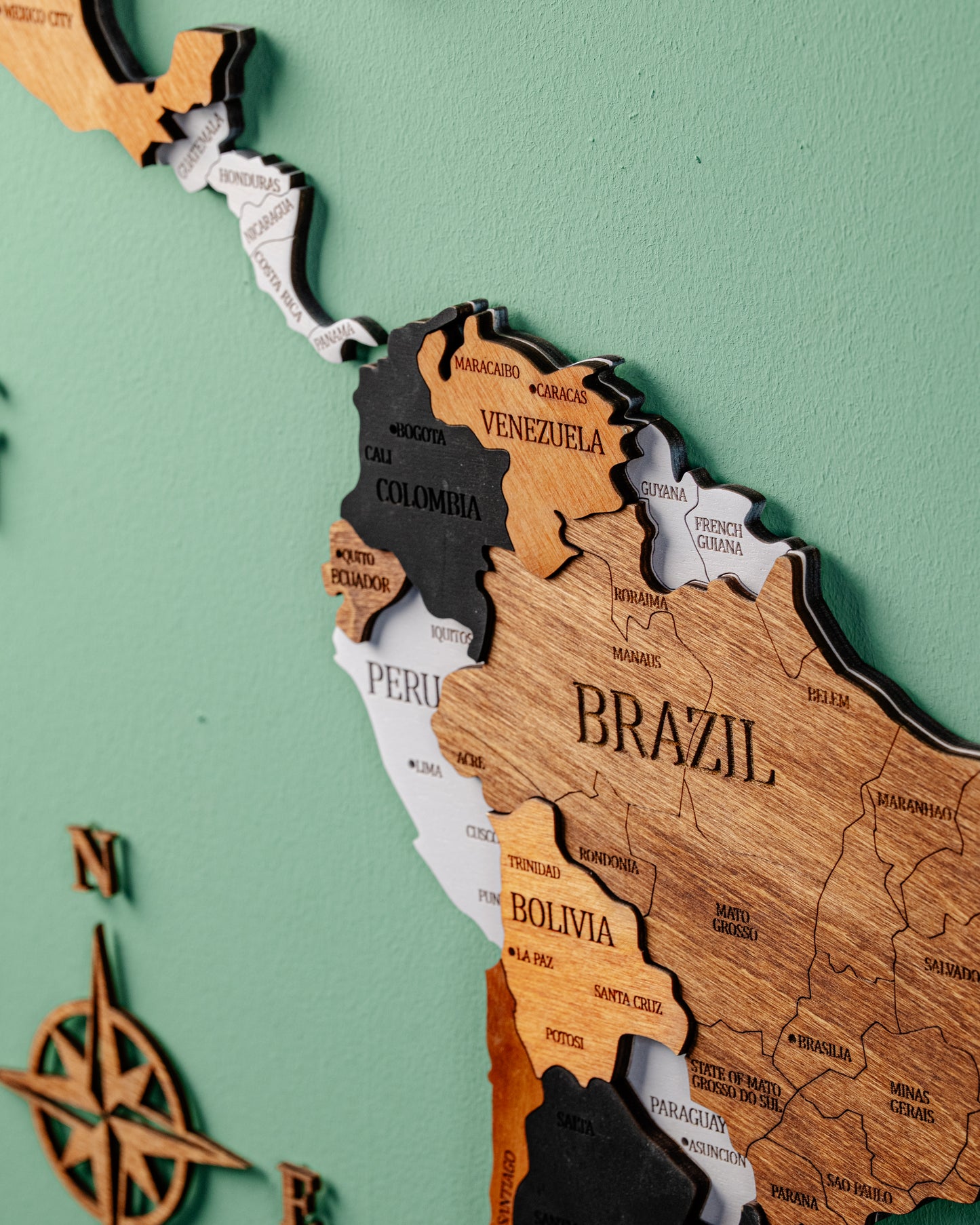 Dünya Haritası Dekorasyonu