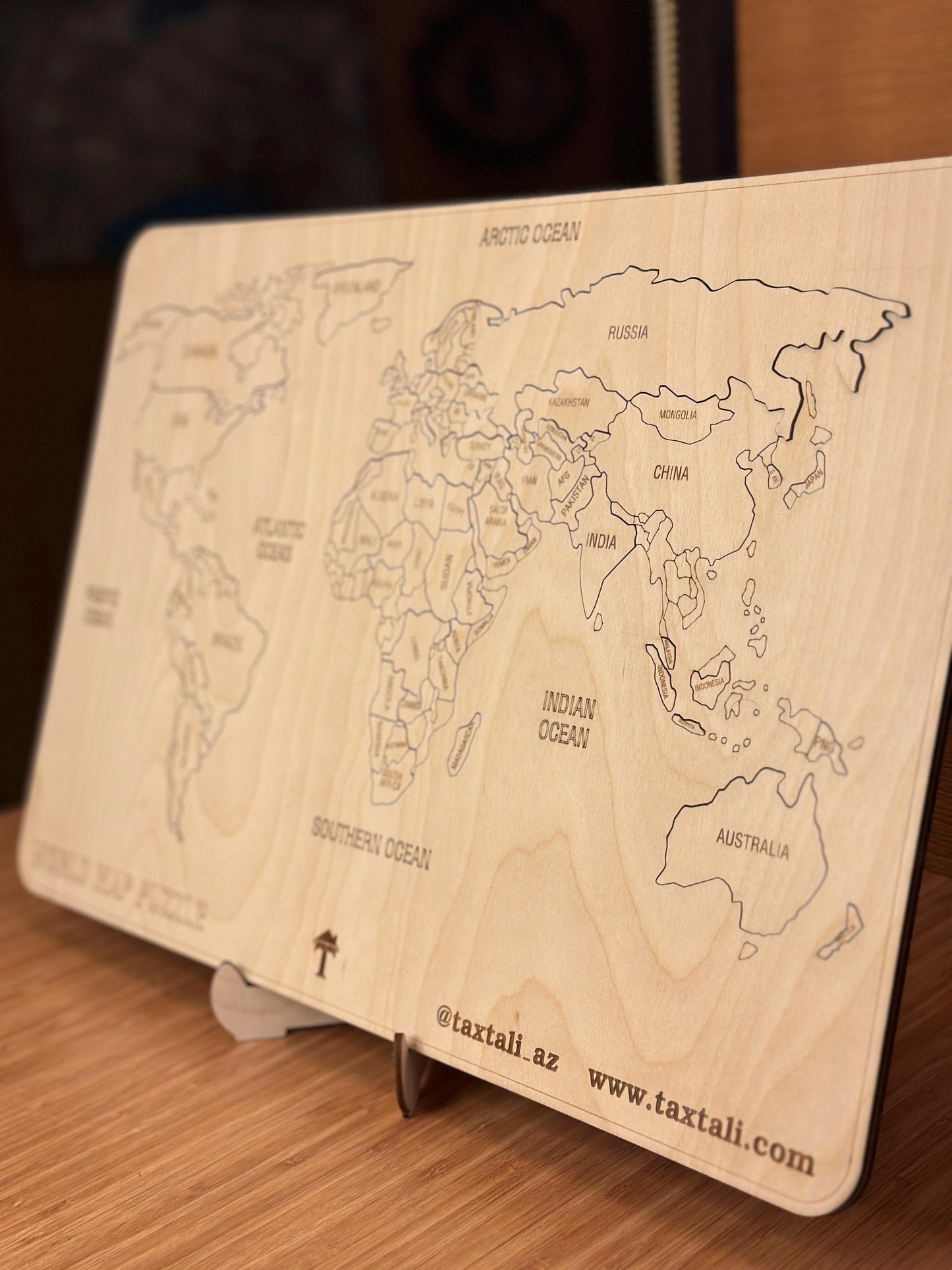 Dünya  Haritası Puzzle