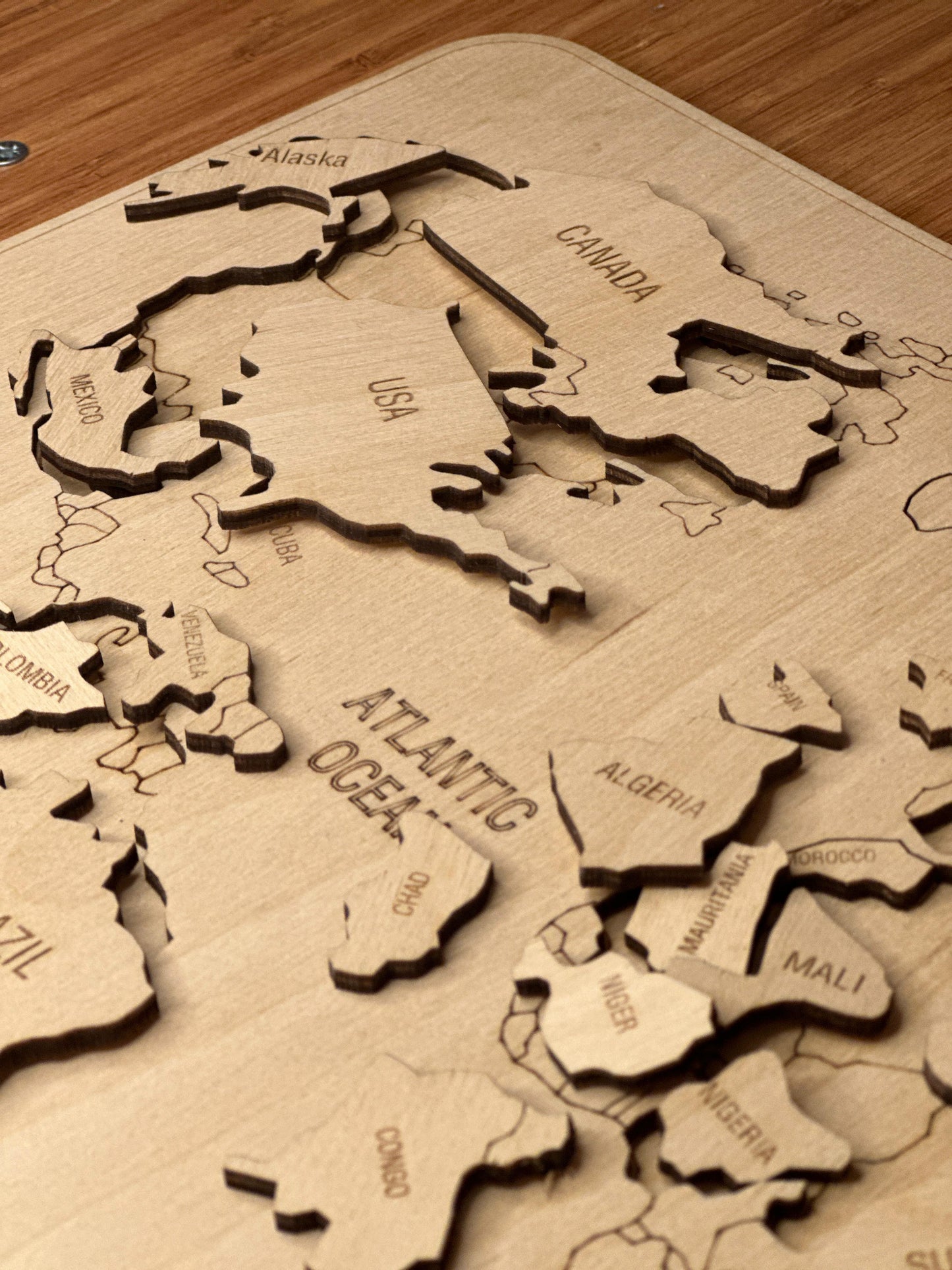 Dünya  Haritası Puzzle